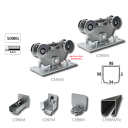 MEDIO samonos do 500 kg/8,5 m, profil 98 x 98 x 5 mm, Fe