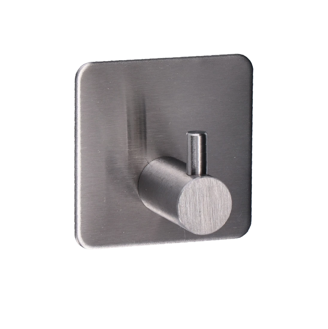 Nalepovací háček s 3M páskou, broušená nerez AISI 304