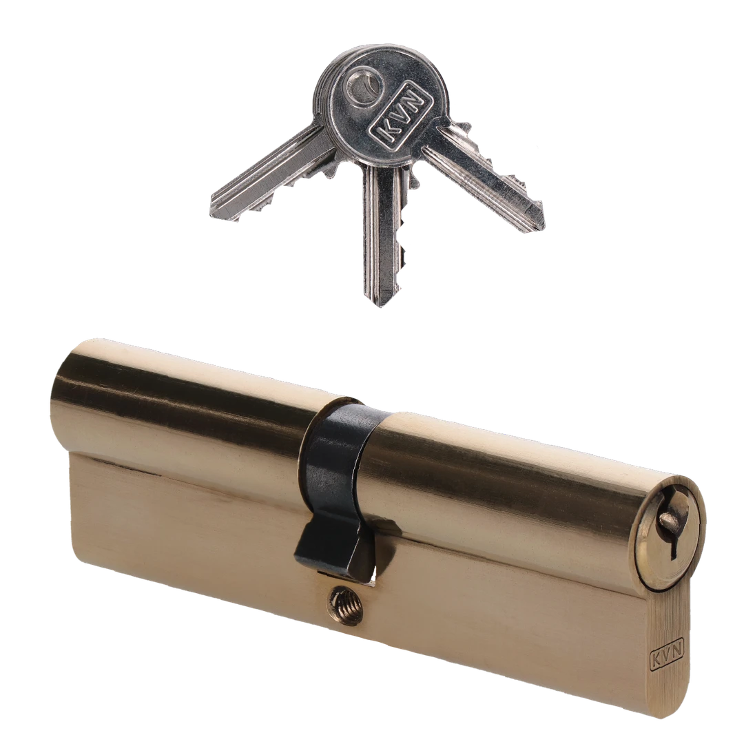 Cylindrická vložka EURO 50/50 mm, mosadzná, 3 kľúče