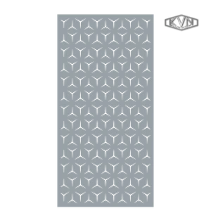 Poškodený hliníkový plech 1000 x 2000 x 3 mm, vzor 9131 - slide 1