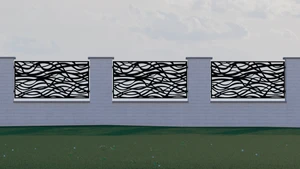 Plech vzor 1264, 1000 x 2000 x 2,5 mm, bez povrchovej úpravy - slide 1