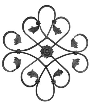 Ornament 580x510 mm, profil 16x8 mm (náhrada za 3326) - slide 1