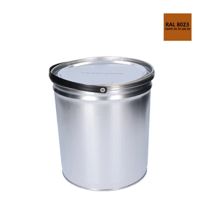 Barva antikorozní polomatná na zinek 5 kg oranžovo-hnědá - slide 1