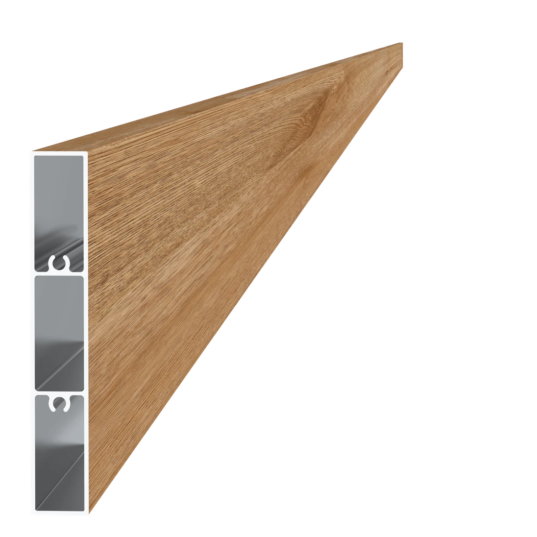 Poškodený Profil 100 x 16 x 6000 mm, hliník štruktúra BUK