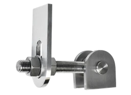 Záves Nastaviteľný M20, otváranie 180°, brúsená AISI 304