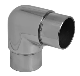 Spojka rohová na trubku ø 42,4 mm, leštená AISI 304