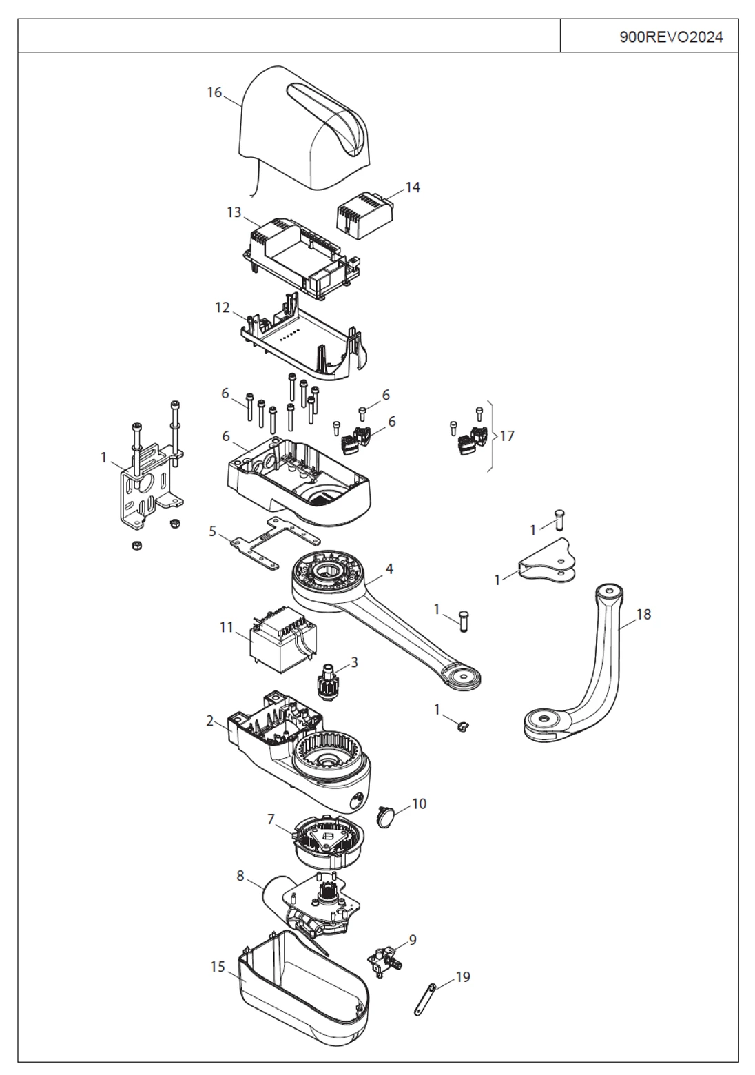 999MOTO007A00 motorek s převodovkou pro REVO