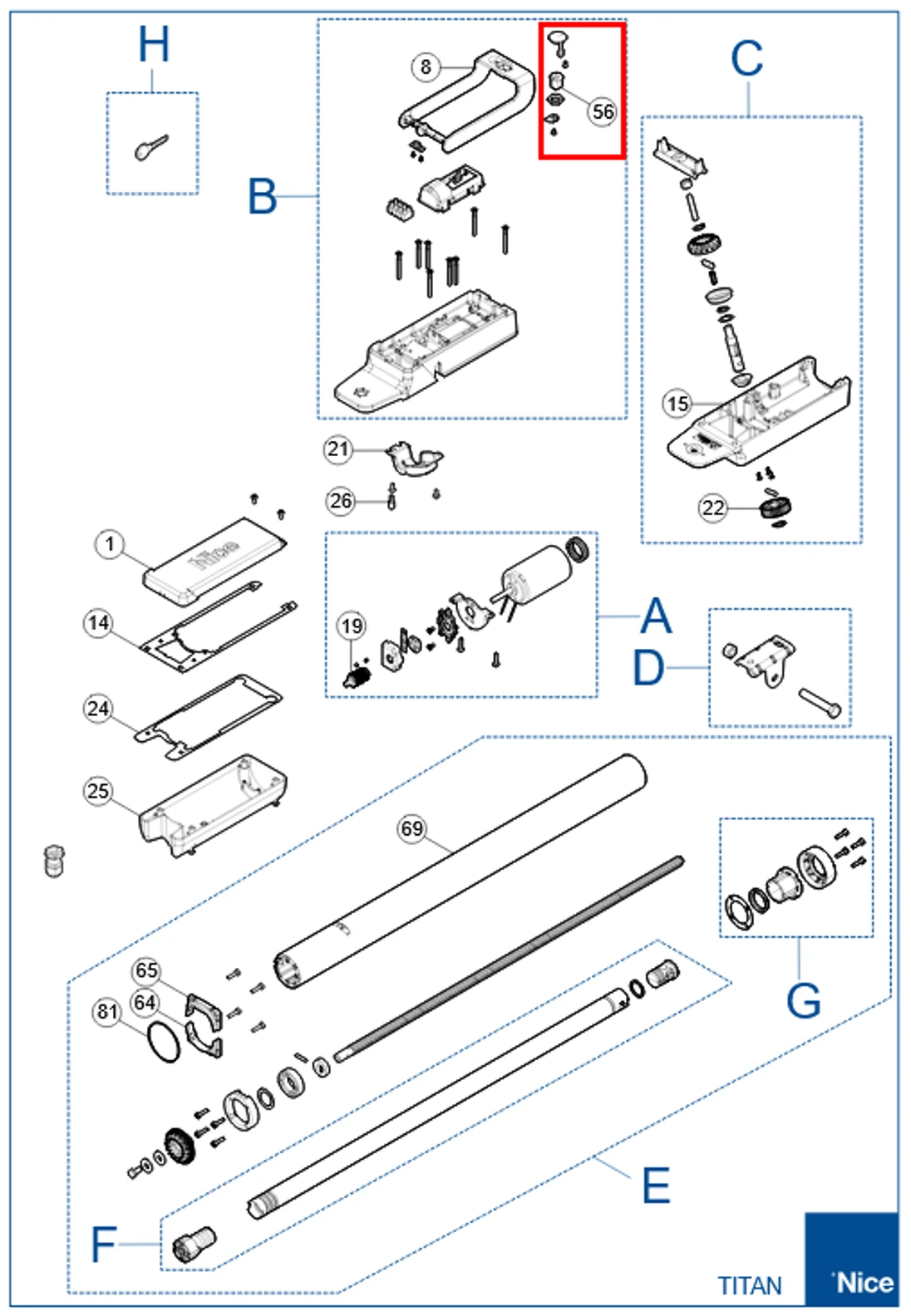 CM-B-1010.1630 vložka s kľúčom č.1010 pre WIL4, WIDEM, TTN