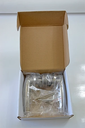 Kľučka bez dolnej rozety, brúsená nerez AISI 304 - slide 1