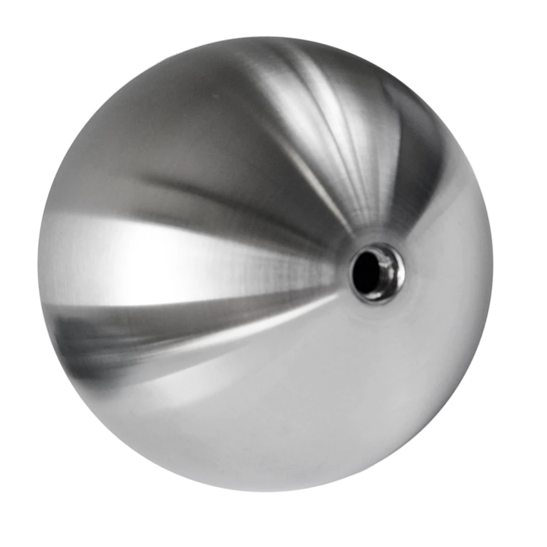 Guľa dutá so závitom M8 / ø 80 mm, brúsená nerez AISI 304