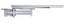 DOPREDAJ!Skrytý hydraulický zatvárač, dvere 1200 mm, 65 kg, Al, šedá