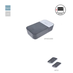 SPIDO1000 hlava pre sekcionálnu bránu do 10,5m2 + 2x INTI2