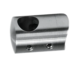 Držiak tyče ø 14 mm (P) na trubku ø 42,4 mm, AISI 304