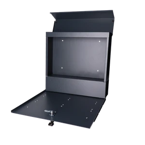 Poštovní schránka, max A4, barva: RAL 7016 - slide 1