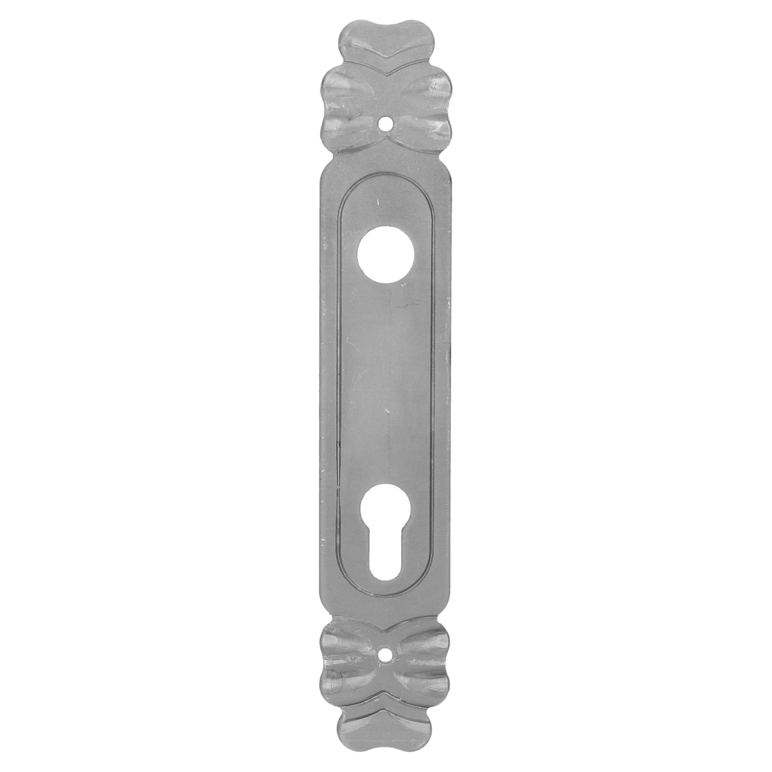 Štít s otvormi 260 x 46 mm, rozteč 90 mm, otvor ø 20 mm