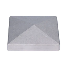 Hliníková strieška, 80 x 80 mm, bez povrchovej úpravy