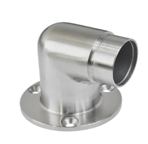 Spojka rohová 90° na trubku ø 42,4 mm, broušená AISI 304 - slide 0