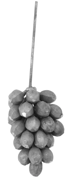 Hrozno 3D, strapec 145 x 75 mm, stopka 120 mm