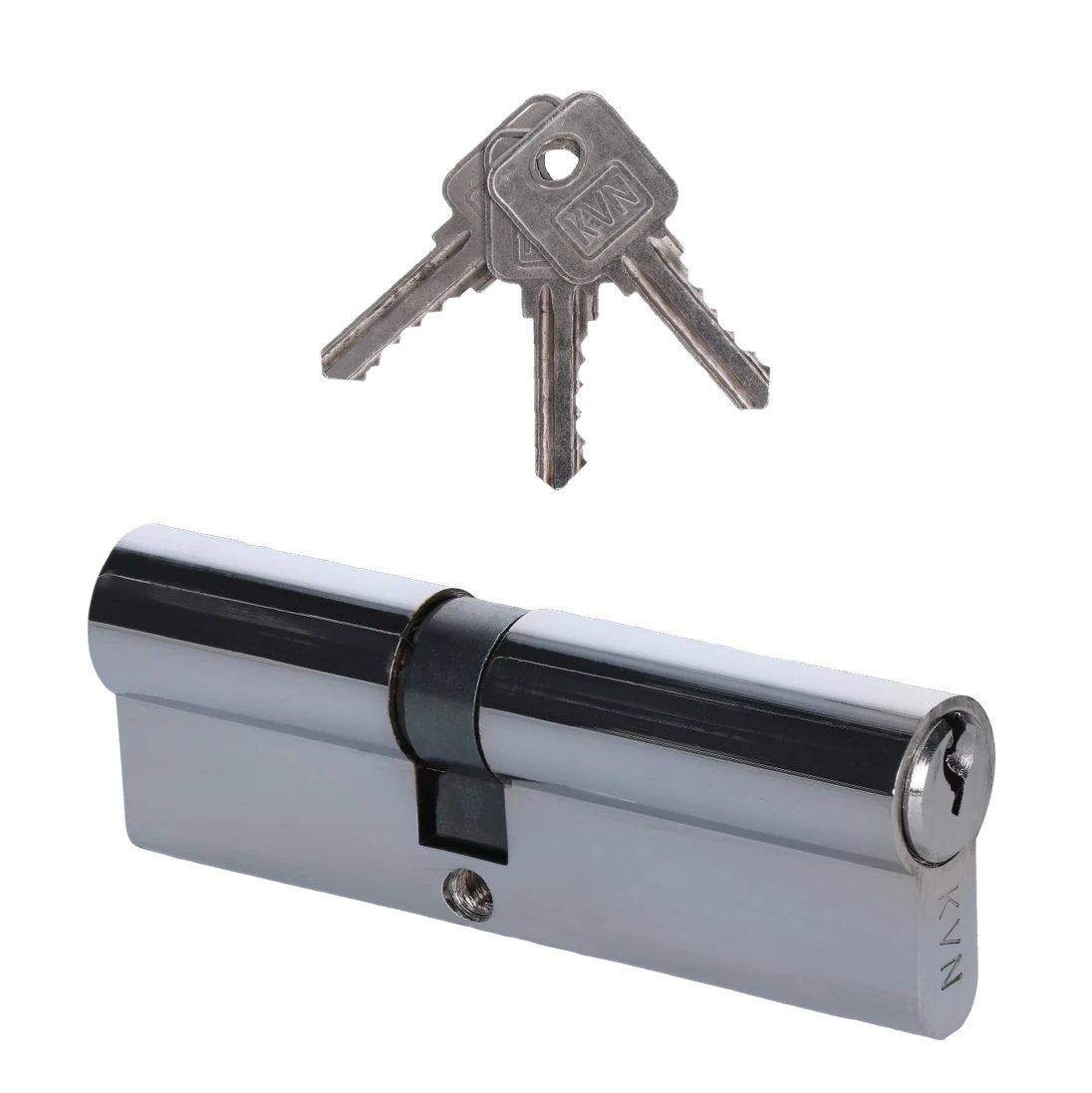 Cylindrická vložka EURO 40/50 mm, niklová, 3 kľúče