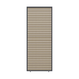 Horizontálny lamelový panel pre pergolu 1 m, otočný - slide 0