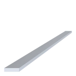 Pásovina 20 x 5 x 6000 mm, hliník bez povrchovej úpravy