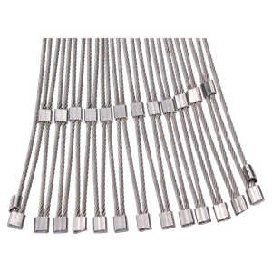 Lanková sieť, 0,8 x 10 m, oko 60 x 104 mm, ø 3 mm, AISI 316 - slide 1