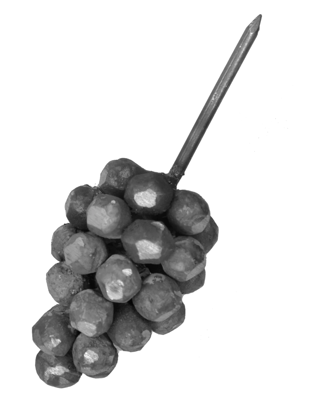 Hrozny 3D, střapec 80x70 mm, sopka 80 mm