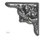 Ornament plechový 145 x 145 x 1 mm