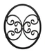 Ornament 375 x 300 mm, hladký profil 12 x 12 mm /12 x 6 mm