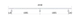 Madlo 40x40mm, L-2250mm, broušená nerez AISI304