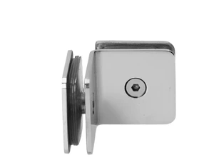 Svorka skla medzi sklá 90°, sklo 8 - 10 mm, AISI 304 - slide 1