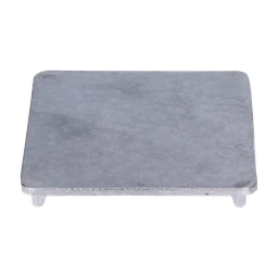 Hliníková zátka, 80 x 80 mm, bez povrchovej úpravy