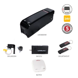 Sada pohonu pro sekční garážová vrata 16,5 m²/130 kg