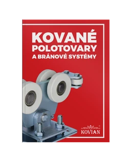 Tlačený katalóg KOVANÝCH POLOTOVAROV