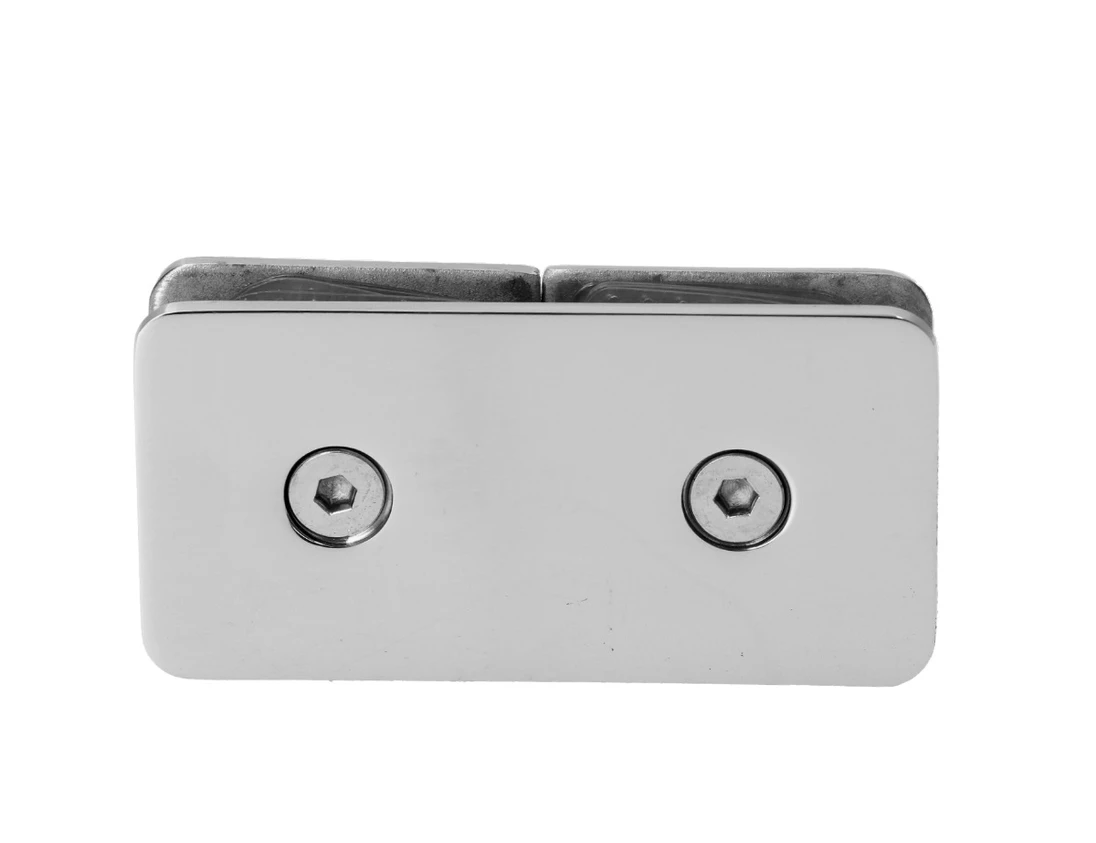 Svorka skla medzi sklá 180°, sklo 8 - 10 mm, AISI 304