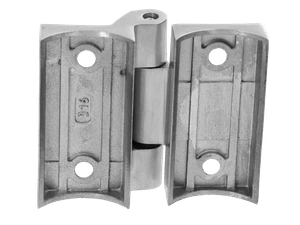 Závěs na brány, trubka ø42.4mm, L-70mm, broušená AISI304 - slide 2