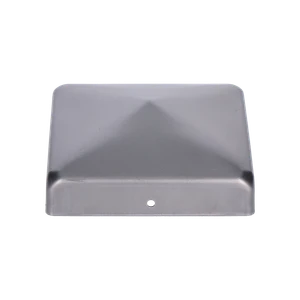 Strieška lisovaná plechová 60 x 60 x 1 mm, bez úpravy - slide 1