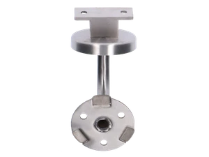 Držiak LED madla na stenu, brúsená nerez AISI 304 - slide 1