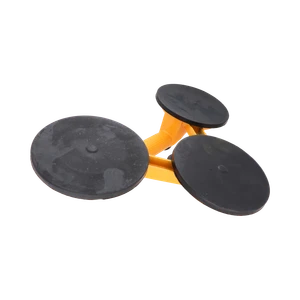 Prísavka na sklo, do 150 kg, excentrická, hliník, ø 120 mm - slide 1