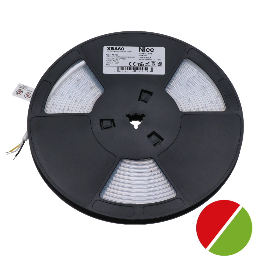 RG Diódové výstražné svetlá do ramena XBA, dĺžka 6 m