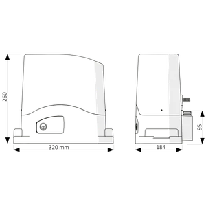 UKONČENÁ VÝROBA TURBOKIT50 pre posuvné brány do 4,5 m/500 kg - slide 5
