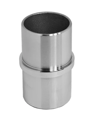 Spojka napájecí na trubku ø 42,4 mm, leštěná AISI 304 - slide 0