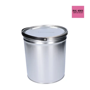 Barva antikorozní polomatná na zinek 5 kg růžová - slide 0