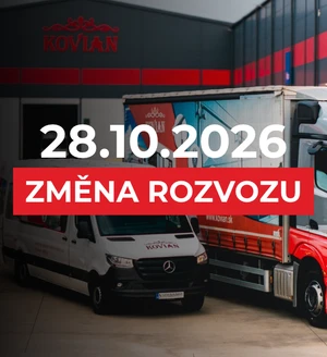 Provoz a rozvoz během svátku 28.10.2026