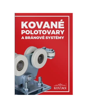 Tlačený katalóg KOVANÝCH POLOTOVAROV - slide 1