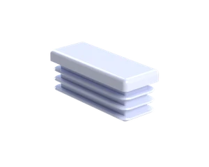 Krytka plastová 20 x 50 mm - slide 1