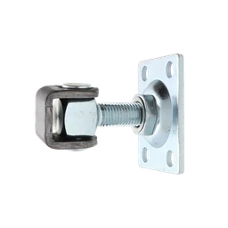 Pant M16 s plotnou 75 x 60 mm, otevíratelný 90°, nastavitelný 1D, částečně pozinkovaný