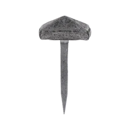 Kovaný klinec, hlavička 19 x 19 x 8 mm, hrot 3 x 2 x 24 mm