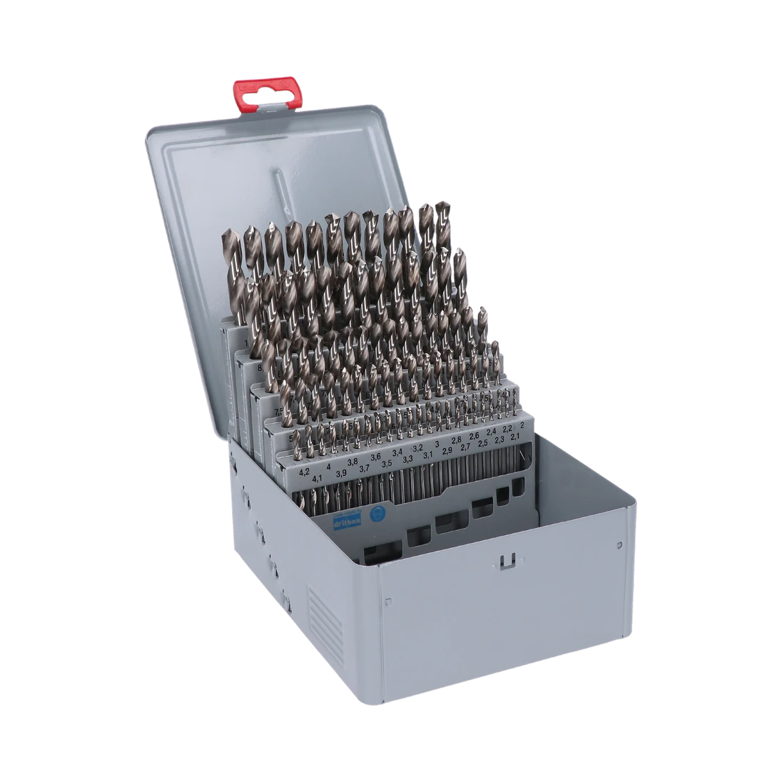 Sada HSS vrtáků do kovu, 2 - 10 mm, univerzální použití