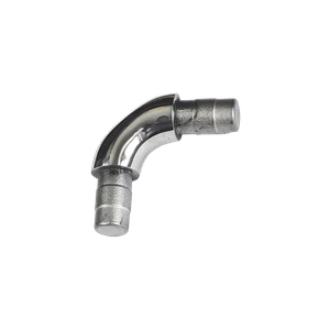 Spoj obloukový 90° na trubku ø 12 mm, leštěná AISI 304 - slide 0